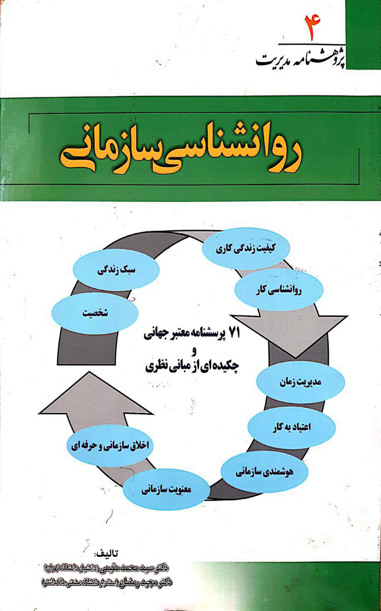 پژوهشنامه مدیریت، روانشناسی سازمانی