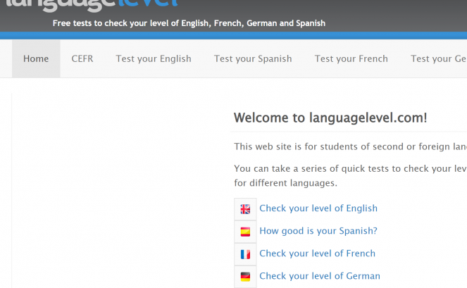 وبسایت مناسب تعیین سطح زبان‌های مختلف