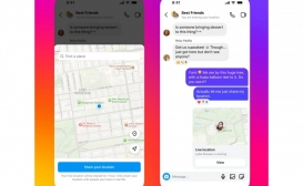 قابلیت جدید دایرکت اینستاگرام: ارسال live location